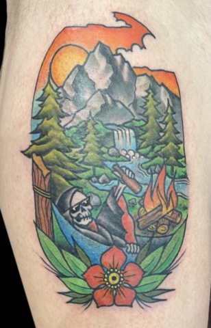 Tattoo by Jason Tritten, Artist at Revolt Tattoos