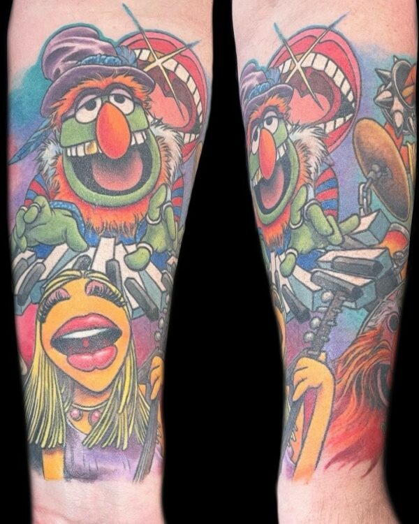 Sesame Street tattoo
