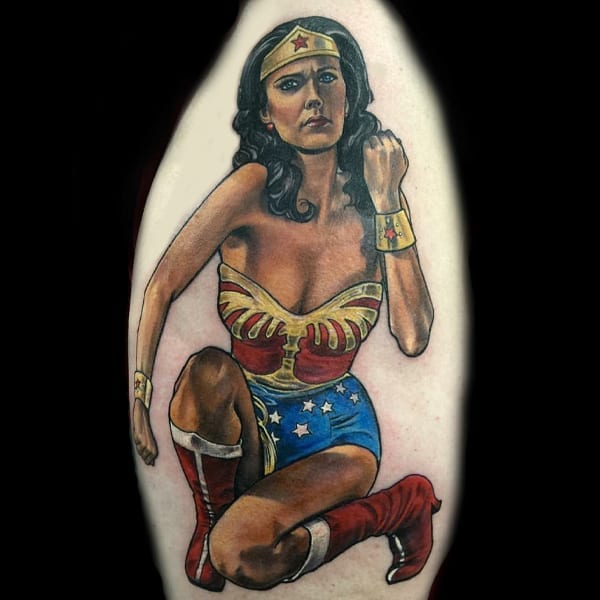 wonder woman tattoo
