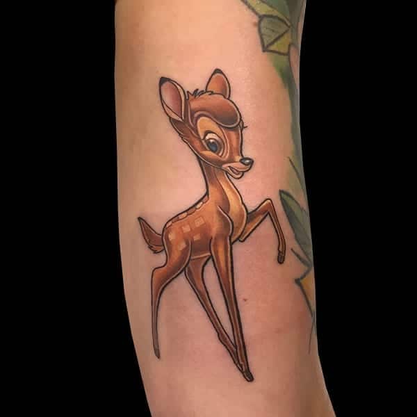 bambi disney tattoo