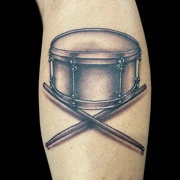 drum tattoo