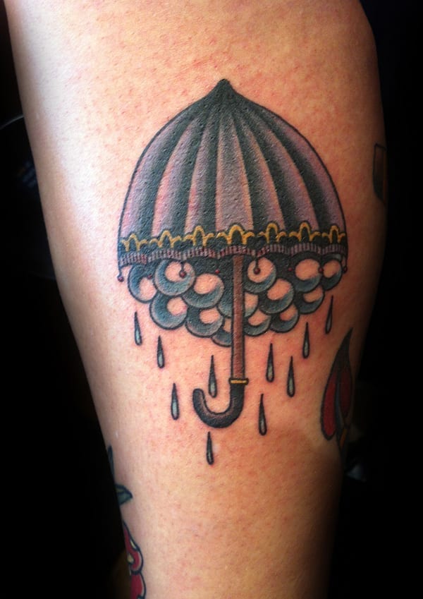 umbrella tattoo