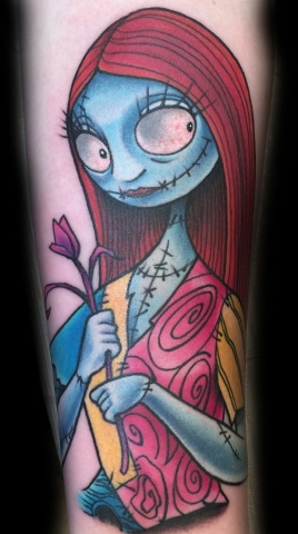 nightmare before christmas tattoo