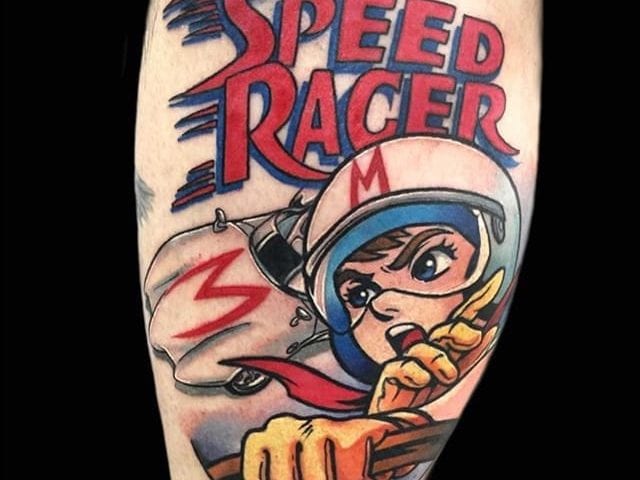 speed racer tattoo