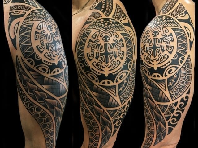 polynesian tribal tattoo