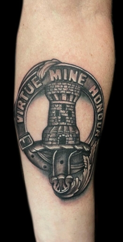Tattoo by Krystof, Artist at Revolt Tattoos