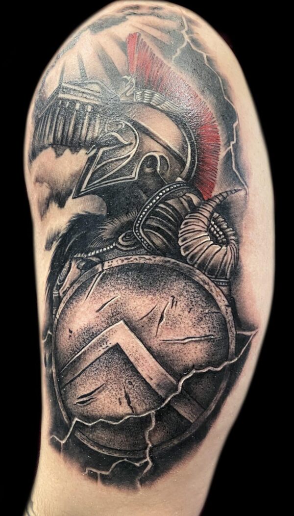Spartan tattoo