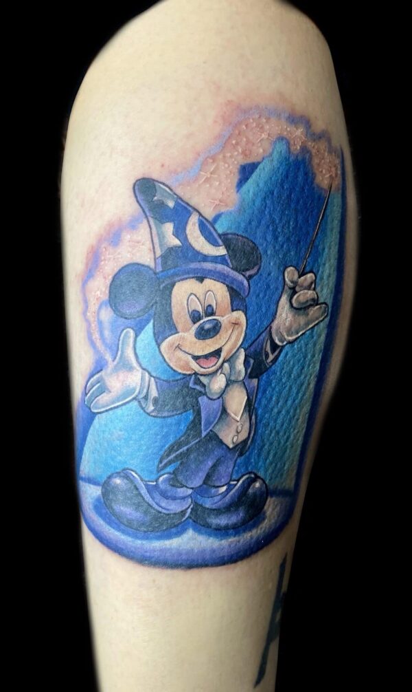 Fantasia tattoo Disney tattoo