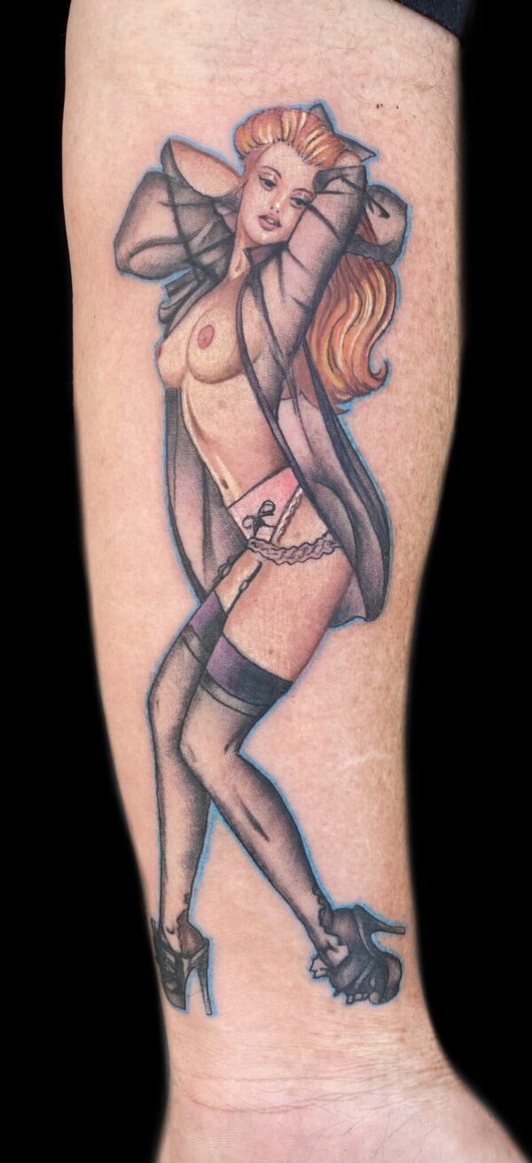 Pinup tattoo