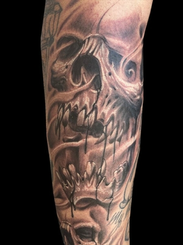 Tattoo by Brad Huntington, tattoo artist at Revolt Tattoos