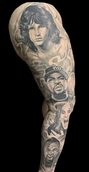 Tattoo by Tino Gonzalez, artist at Revolt Tattoos