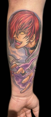 Anime tattoo design