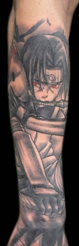 Naruto tattoo anime tattoo