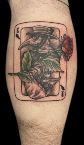 Card tattoo