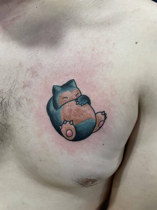 Snorlax tattoo