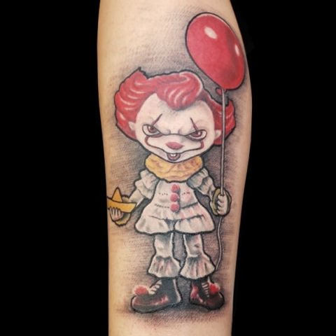 IT, pennywise tattoo