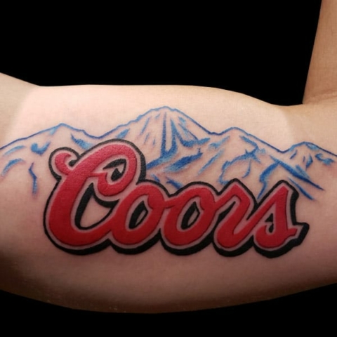 coors light tattoo