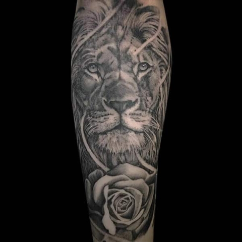 Tattoo by Tony Baker, artist at Revolt Tattoos