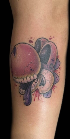 yoshi tattoo, Danny DaVinci, Artist, Revolt Tattoos