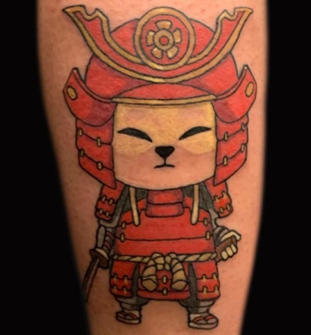 anime tattoo, Russell Loo, Artist at Revolt Tattoos