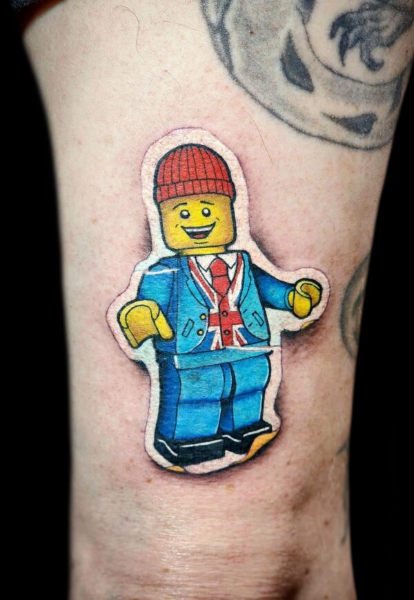 Lego tattoo