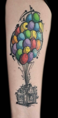 Up tattoo
