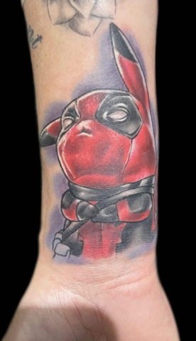 Deadpool tattoo design