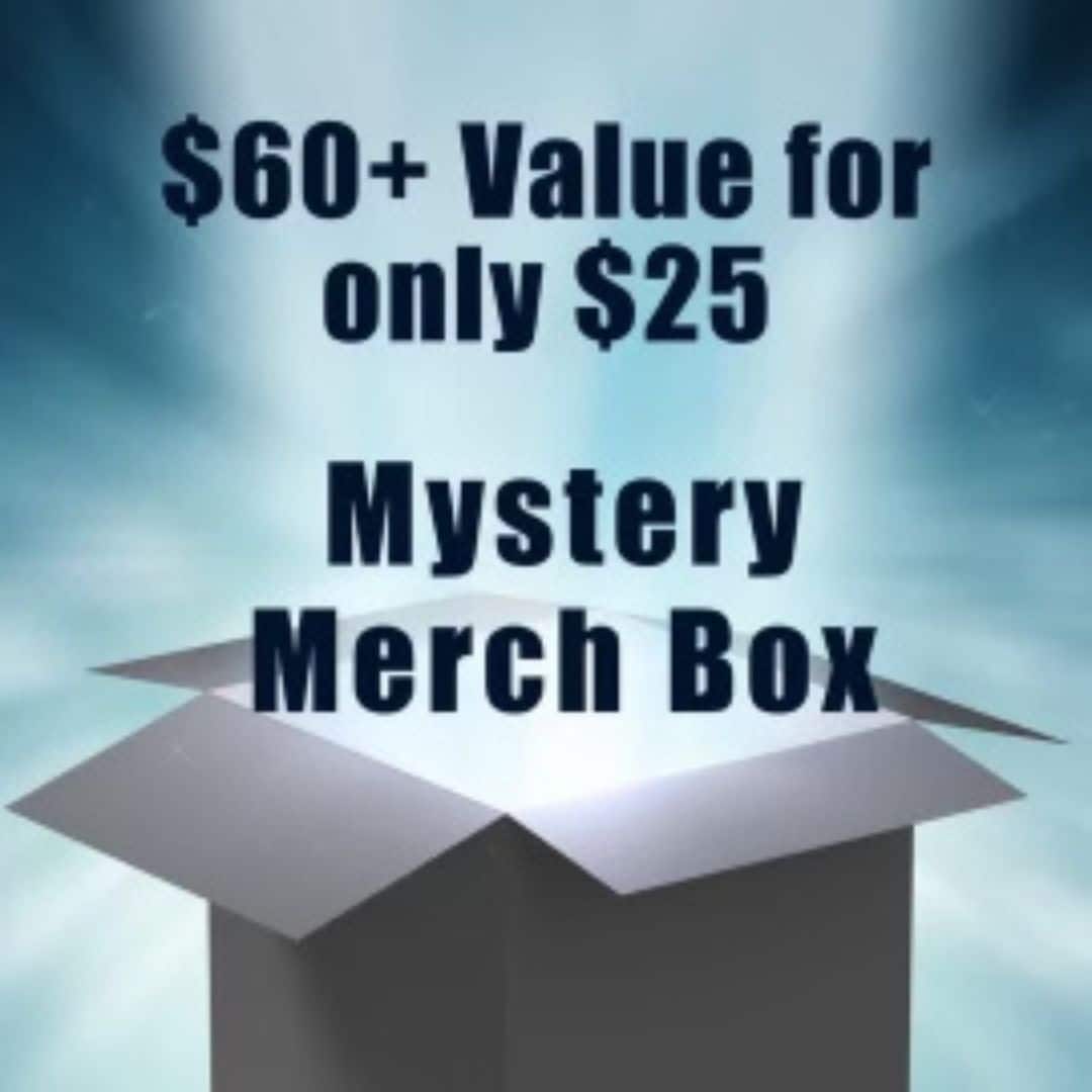$60 Value for only $25 mystery merch box