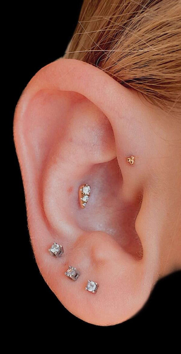 Helix conch piercing