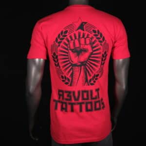 Revolt fist t-shirt front