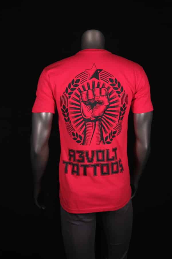 Revolt fist t-shirt front