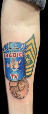 Military Tattoo | Krystof | Owner/Tattoo Artist at Revolt Tattoos Las Vegas, Nevada.