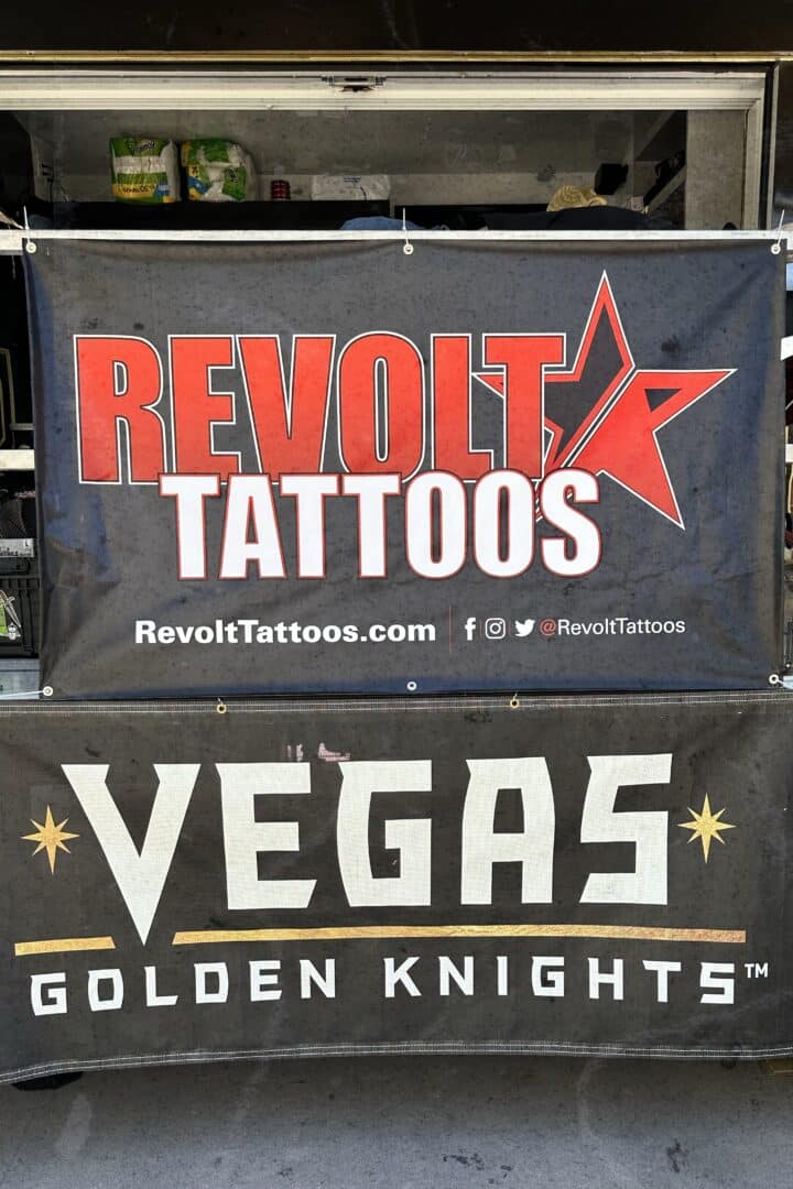 Revolt Tattoos X Vegas Golden Knights | Revolt Tattoos