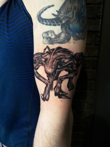 Silent hill character tattoo